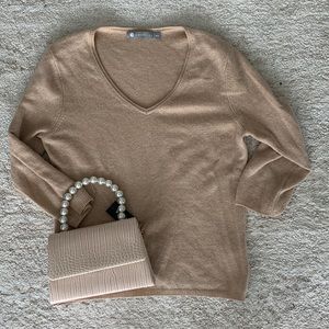 Cashmere quarter sleeve